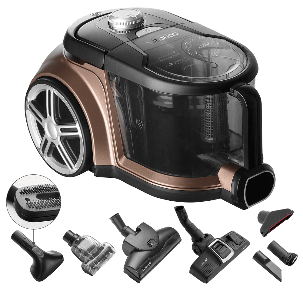 CONCEPT bezsáčkový vysavač VP5240n 4A RADICAL Pet Expert 800 W
