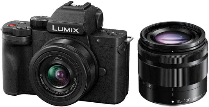 PANASONIC Lumix DC-G100 + 12-32 + 35-100 (DC-G100WEG-K)